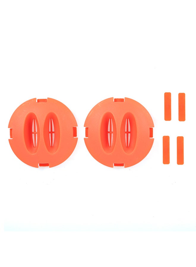 Crystal Exercise Ball Orange/Clear 6.3inch - Image 3