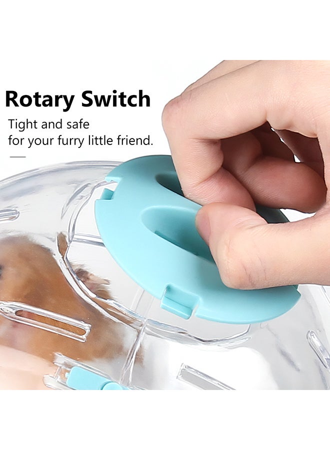 Crystal Exercise Ball Blue/Clear 5.5inch - Image 4