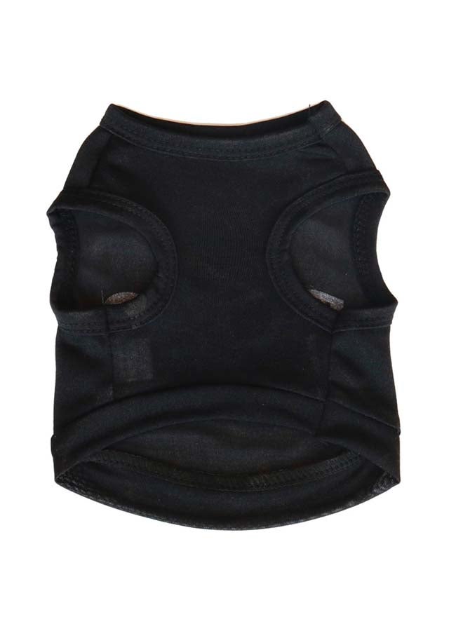 Generic Boss Pet Clothing Vest Black 60x96x70cm  - Image 2