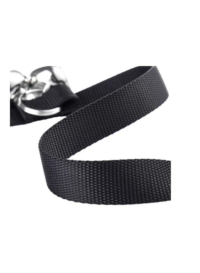 حبل لعب يعلق على الباب مزود بأجراس أسود/فضي 2.5Ø³Ù†ØªÙŠÙ…ØªØ± - Image 3