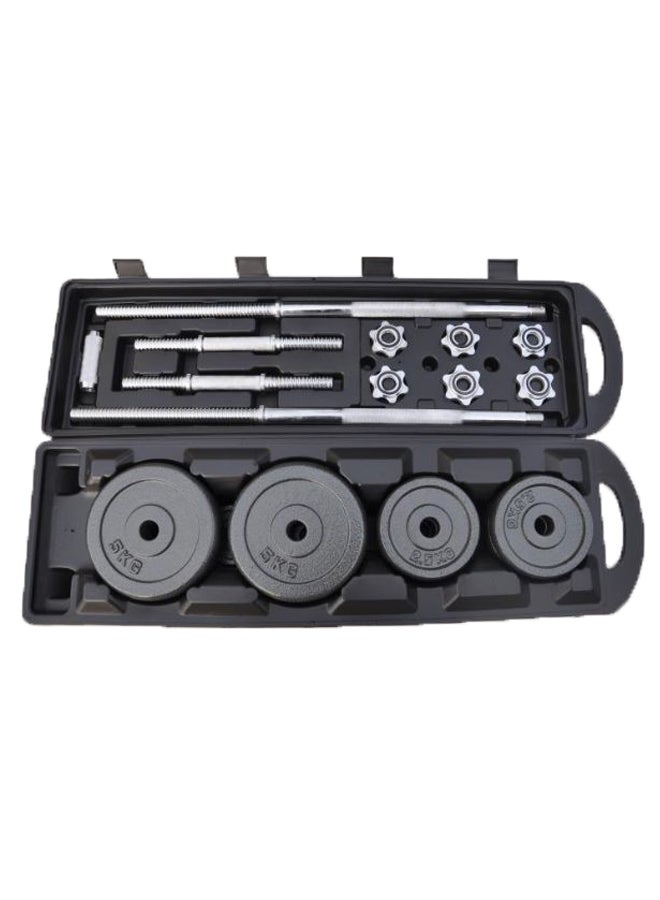 بودي لاين طقم دمبل وحديد رفع أثقال - 50 كجم 50كيلوجرام