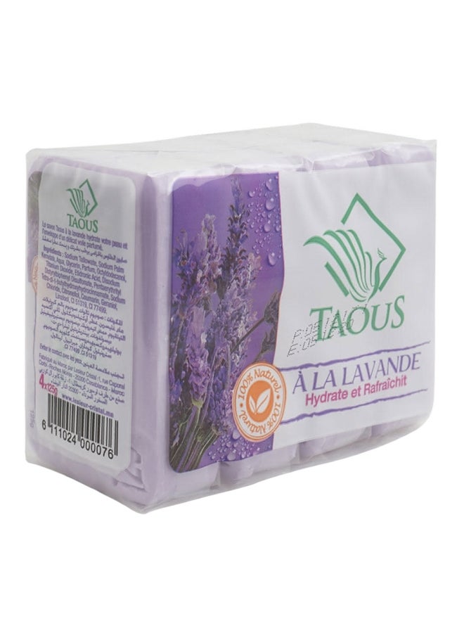 طقم صابون بيوتي من 4 قطع 125 غم