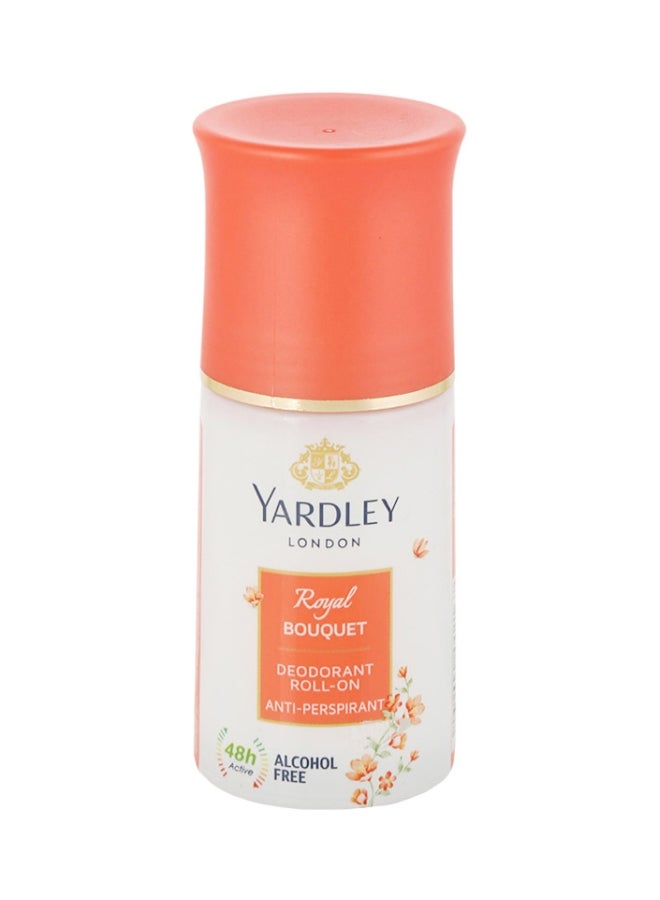 Yardley Royal Bouquet Anti Perspirant Roll On Deodorant 50ml 