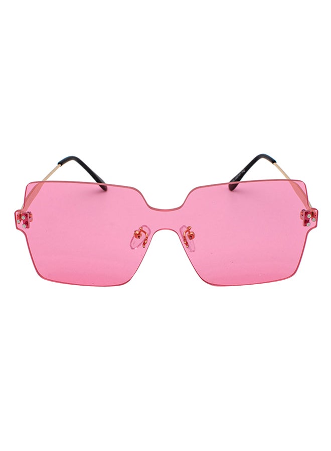 مايديس نظارة شمسية بإطار مستطيل وعدسات واقية من الأشعة فوق البنفسجية - مقاس العدسات: 57 مم - Image 1