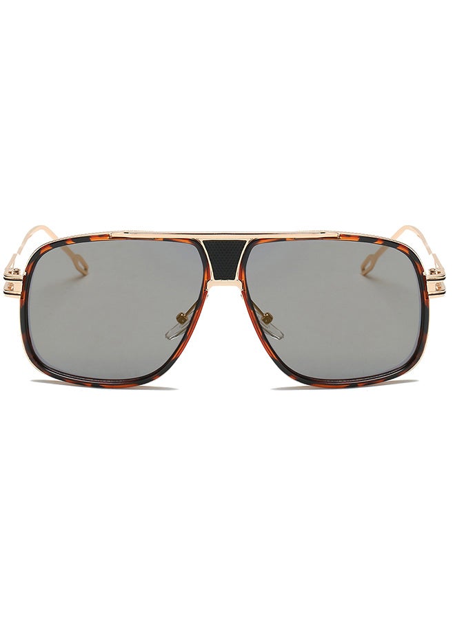 نظارة شمسية بإطار مستطيل الشكل - مقاس العدسة: 55 مم - Image 2