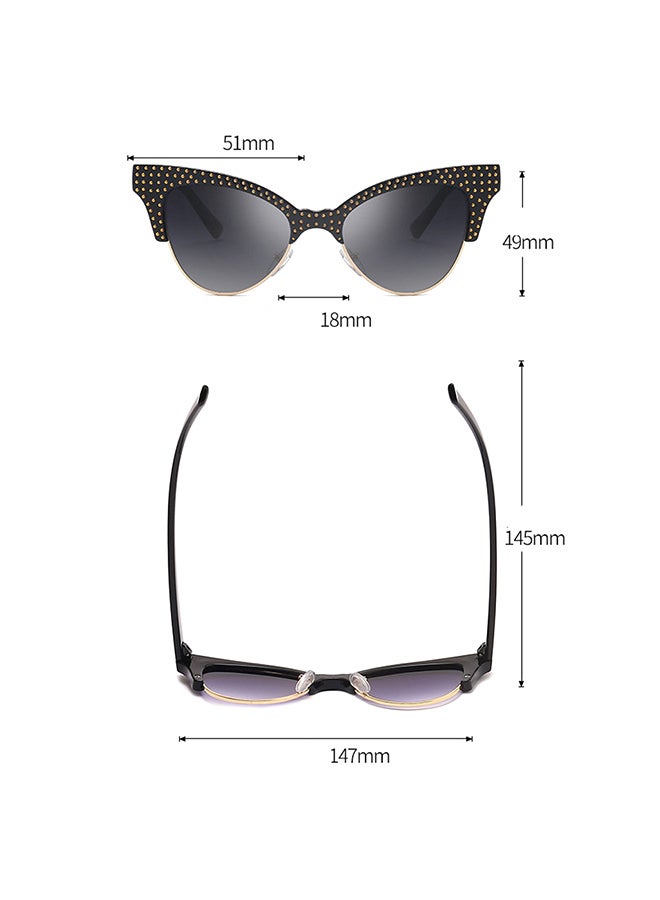 Cat-Eye Sunglasses - Lens Size: 62 mm - Image 2