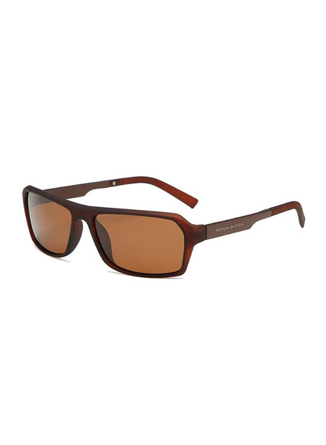Aoron - Men's Polarized Rectangular Sunglasses - Lens Size: 39 mm - Image 1