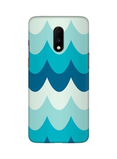 Protective Case Cover For OnePlus 7 Wavy Waves