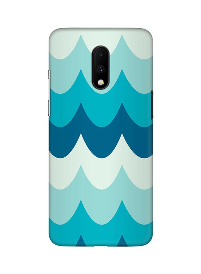 Stylizedd - Protective Case Cover For OnePlus 7 Wavy Waves - Image 1