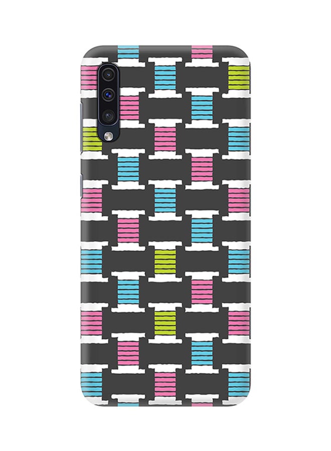 Stylizedd - Protective Case Cover For Samsung Galaxy A70 Thread Roll - Image 1