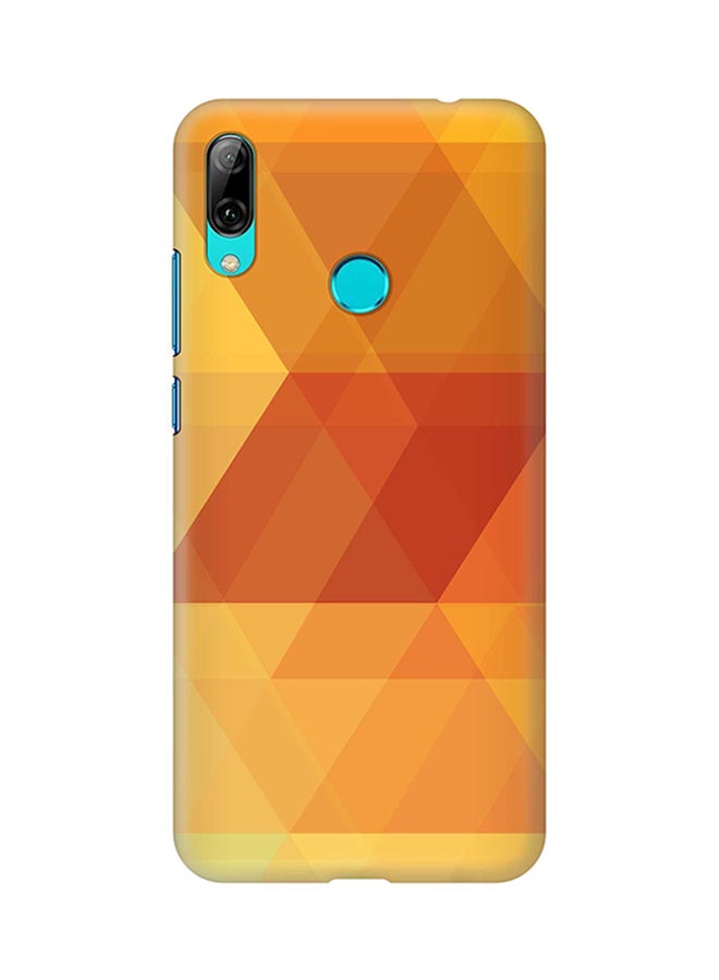 Stylizedd Protective Case Cover For Huawei Y7 Prime (2019) Yellow Fever