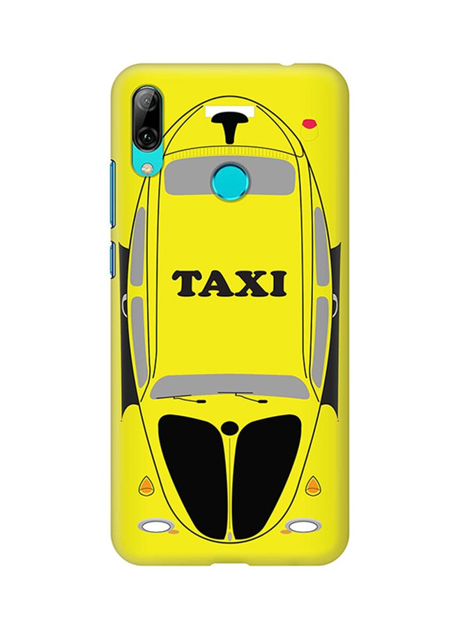 Stylizedd Protective Case Cover For Huawei Y7 Prime (2019) Yellow Taxi