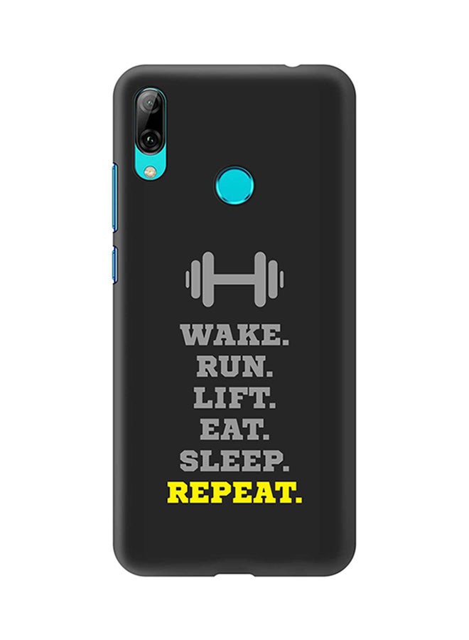 غطاء حماية لموبايل هواوي Y7 برايم (2019) روتين (رمادي)