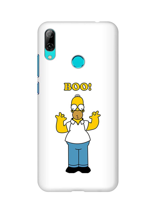 Stylizedd Protective Case Cover For Huawei Y7 Prime (2019) Boo