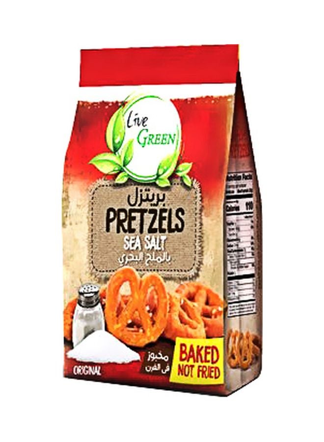 live green Live Green Pretzel, Sea Salt Flavor 125grams 