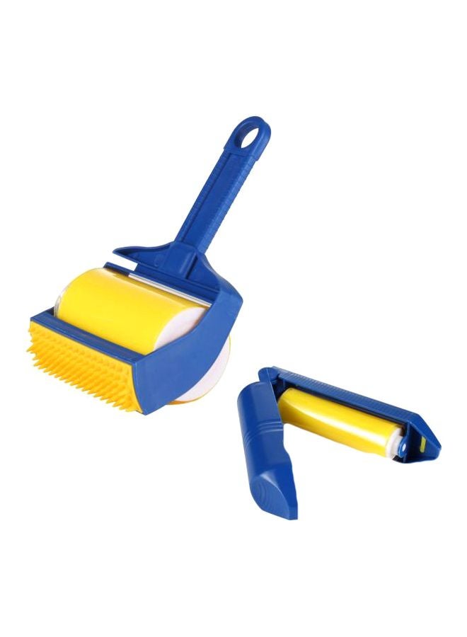 2-Piece Multipurpose Lint Roller Set Blue/Yellow - Image 1