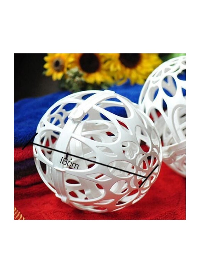 Plastic Laundry Protective Case White 18cm - Image 2