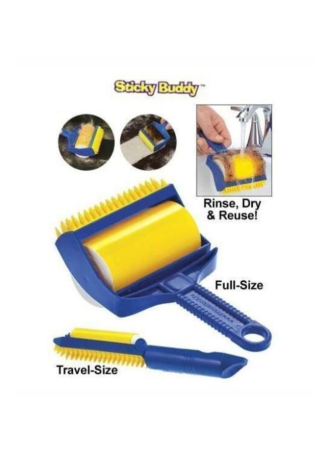 2-Piece Lint Roller Set Blue/Yellow - Image 3