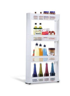 4-Shelves Multipurpose Storage Organizer White 102x55cm - v1564239649/N28663175A_2