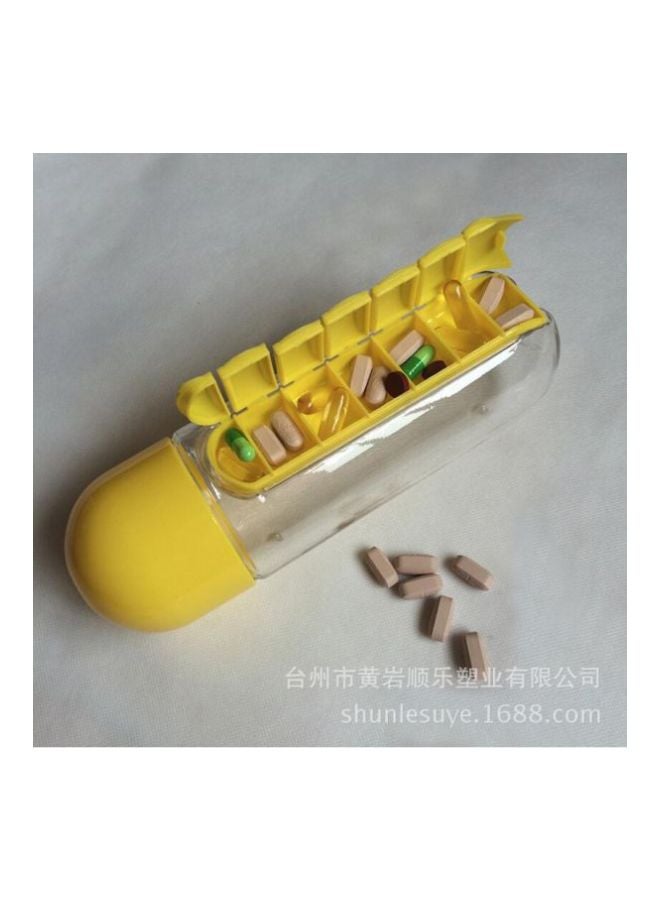 Generic - Daily Pill Organizer Water Bottle - Image 1