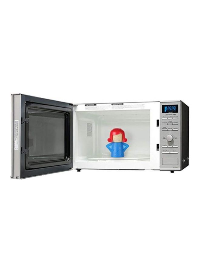 منظف ميكروويف بتصميم أم غاضبة أزرق/أحمر/بيج 3x4.5x5.5بوصة - Image 3