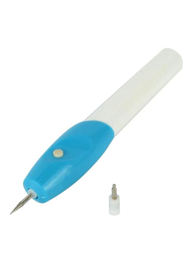 GoodTool DIY Electric Engraving Pen White/Blue/Silver  - Image 1