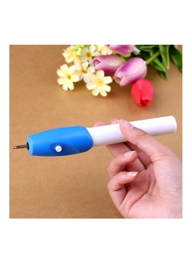 GoodTool DIY Electric Engraving Pen White/Blue/Silver  - Image 4