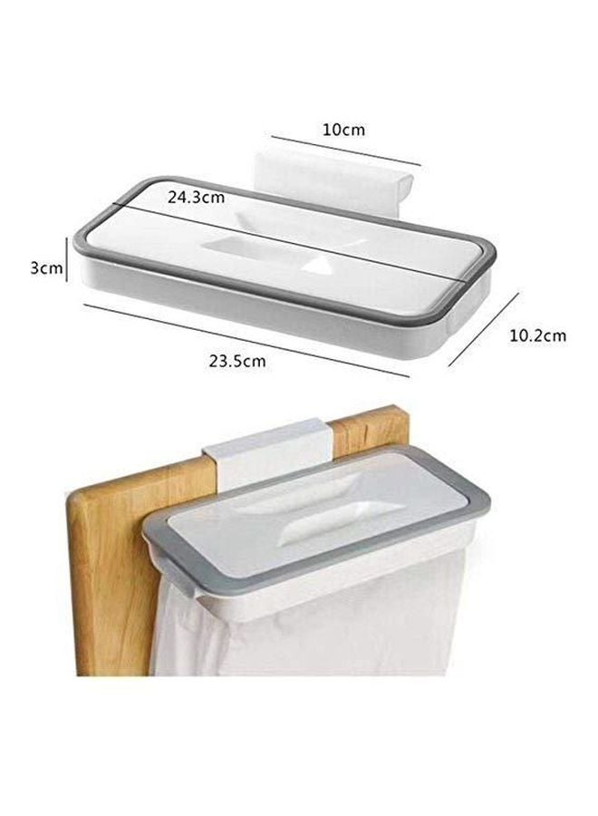 Hanging Garbage Can Holder White/Grey 24.3x10.2x3cm - v1564239697/N28663040A_2