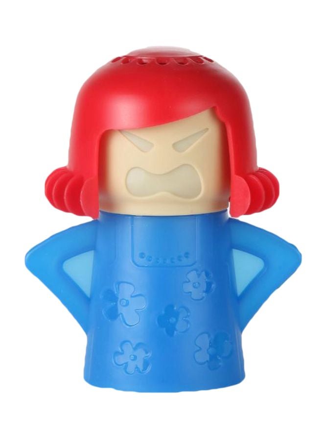 Angry-Mama Microwave Oven Steam Cleaner Blue/Red/Beige - Image 1