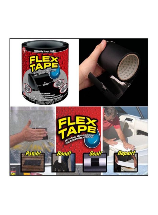FLEX TAPE Waterproof Flex Tape Black 60x4inch  - Image 5