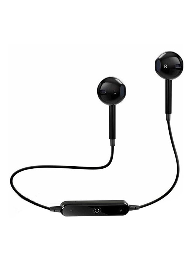 MARGOUN Wireless In-Ear Neckband Headset With Microphone Black - Image 1