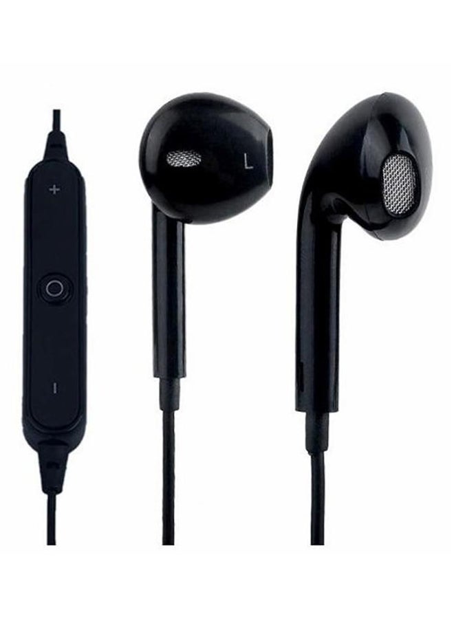 MARGOUN Wireless In-Ear Neckband Headset With Microphone Black - Image 2