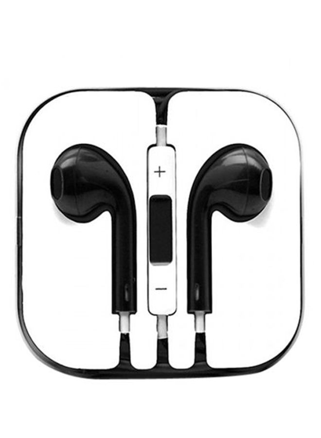 3.5mm In-Ear Earphone With Microphone Black - Image 1