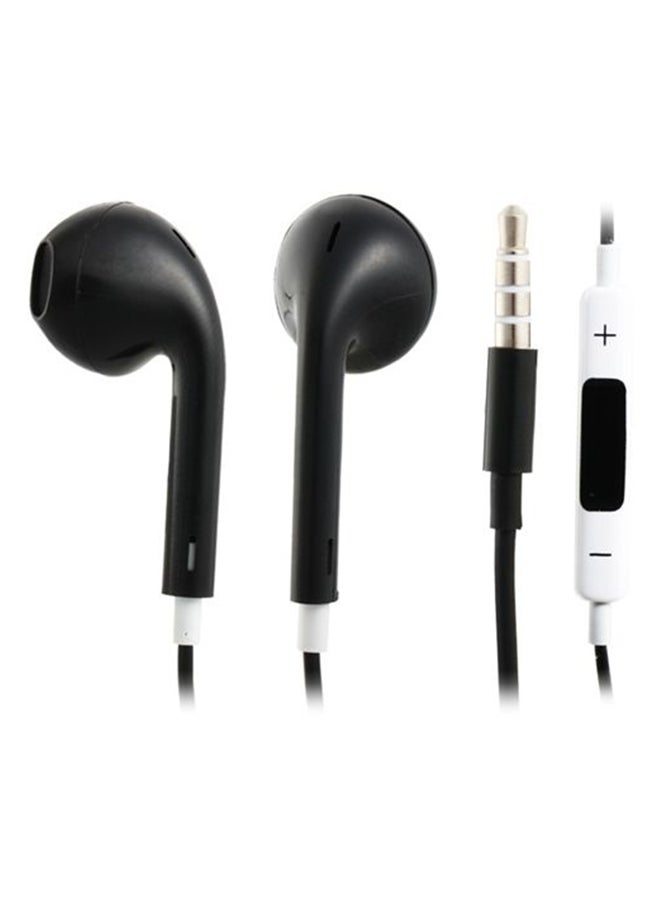 3.5mm In-Ear Earphone With Microphone Black - Image 2