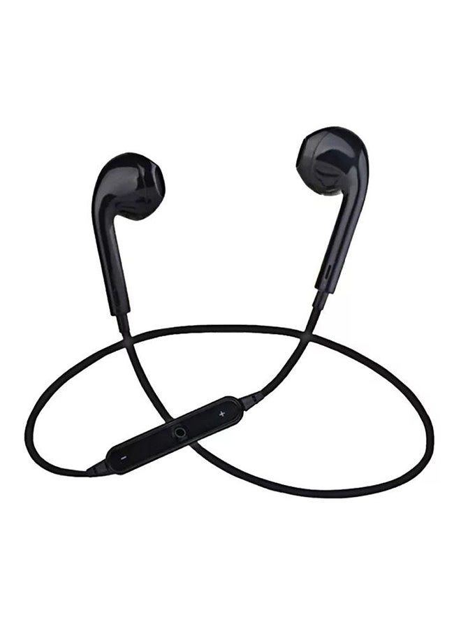 Wireless In-Ear Headset With Microphone Black 