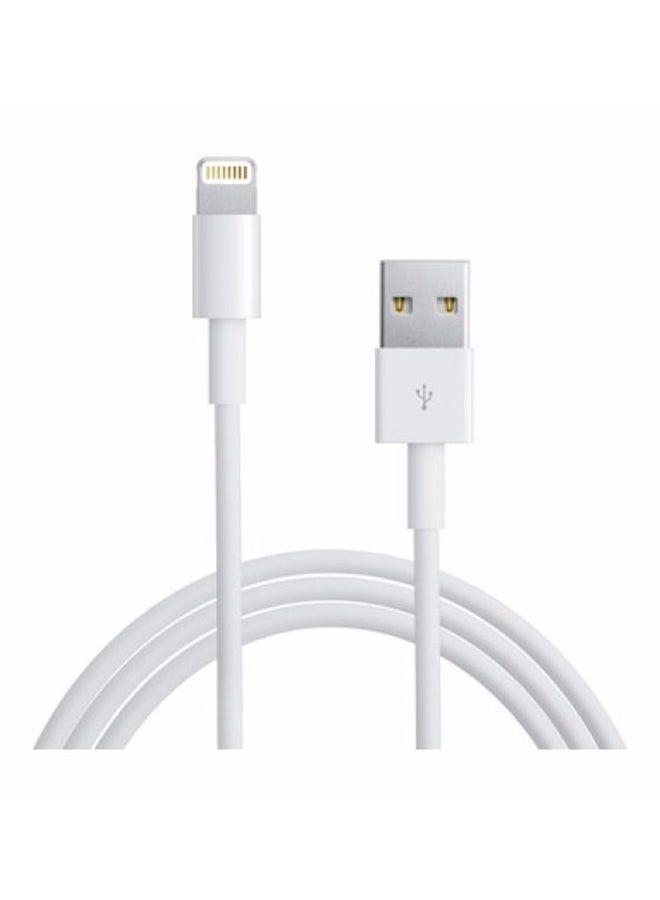 rock space S01 Charge And Sync Round Cable White