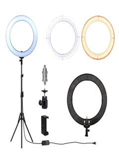 Zomei Dimmable LED Photographic Ring Light Black/White  - Image 1