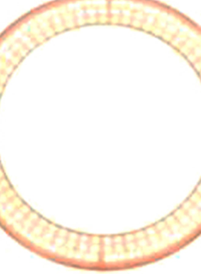 زومي حلقة تصوير بإضاءة LED قابلة للتخفيف أسود/ أبيض  - Image 2