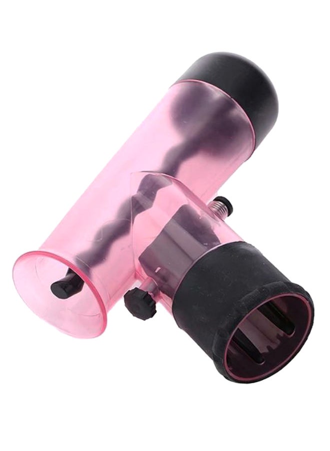 Portable Hair Curler Styling Tool Pink/Black