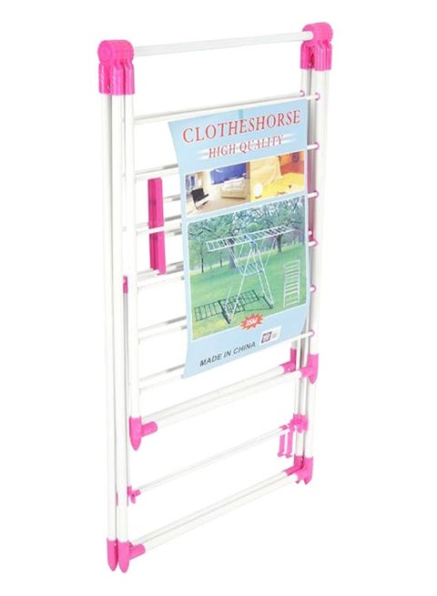 Natural Home Clothes Dryer Stand Pink/White 35meter