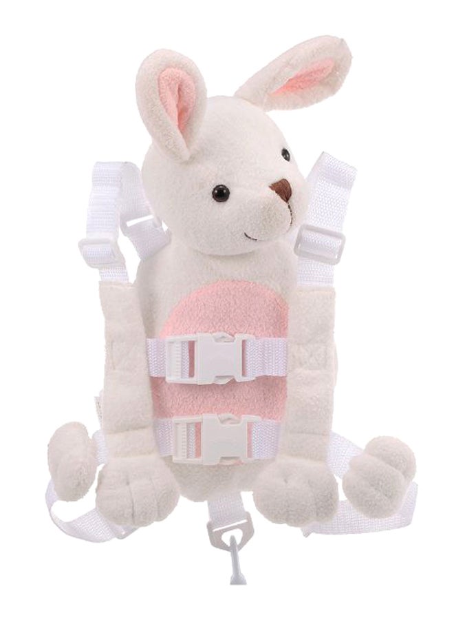 Anti-Lost Rabbit Shape Plush Backpack With Safety Rope  - Image 1
