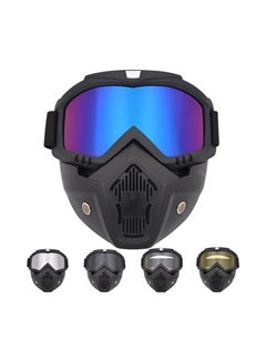 Generic Motorcycle Helmet Protective Face Mask Shield  - Image 1