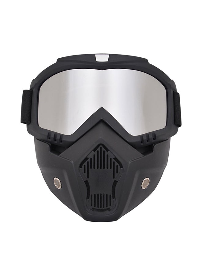Generic - Motorcycle Helmet Protective Face Mask Shield - Image 1