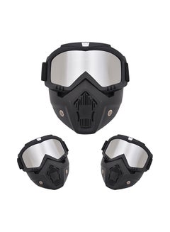 Generic Motorcycle Helmet Protective Face Mask Shield  - Image 3