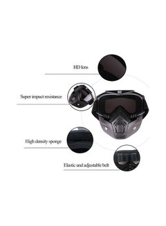 Generic Motorcycle Helmet Protective Face Mask Shield  - Image 5