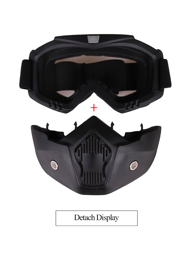 Generic - Motorcycle Helmet Protective Face Mask Shield - Image 1