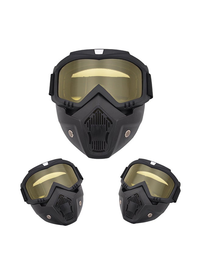 Generic - Motorcycle Helmet Protective Face Mask Shield - Image 1