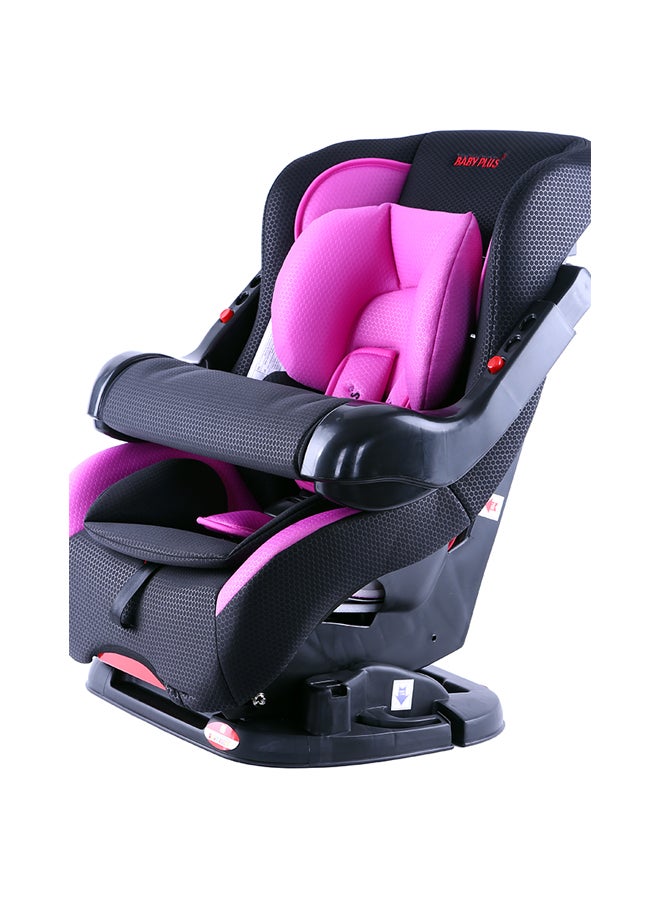 BABY PLUS Durable And Comfortable Baby Car Seat With Adjustable Incline Position And Safety Belt, Purple/Black - BP8464-PURPLE - Image 1
