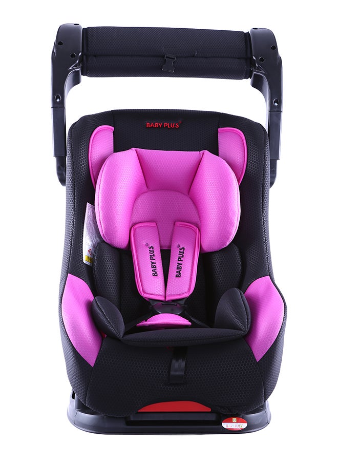 BABY PLUS Durable And Comfortable Baby Car Seat With Adjustable Incline Position And Safety Belt, Purple/Black - BP8464-PURPLE - Image 2