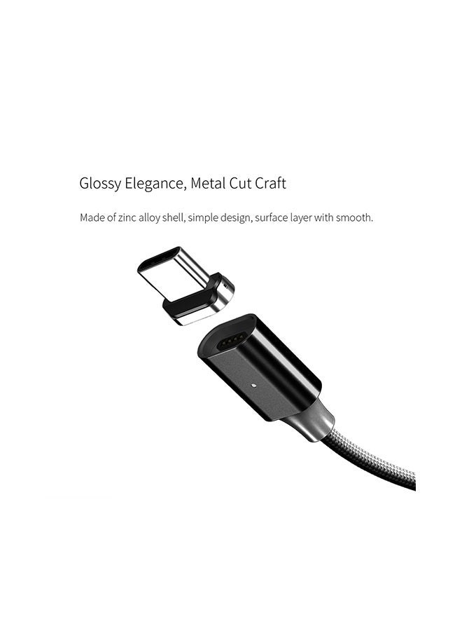 wsken Type-C Micro USB Charging Data Cable Black - Image 3